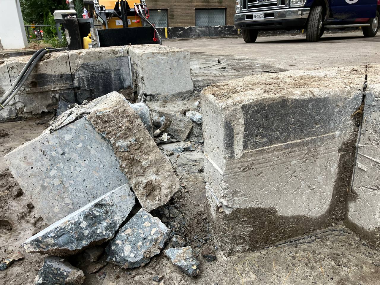 concrete saw cutting